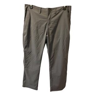 ExOfficio Nomad Pants Mens 36x30 Gray Performance Outdoors Fishing Camp Hiking